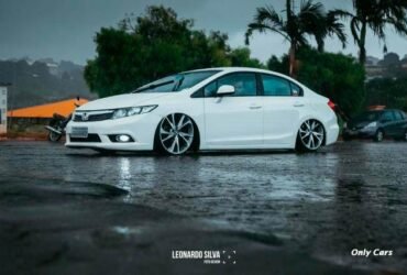 honda-civic-rebaixado-branco