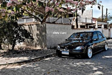 renault-logan-rebaixado-preto