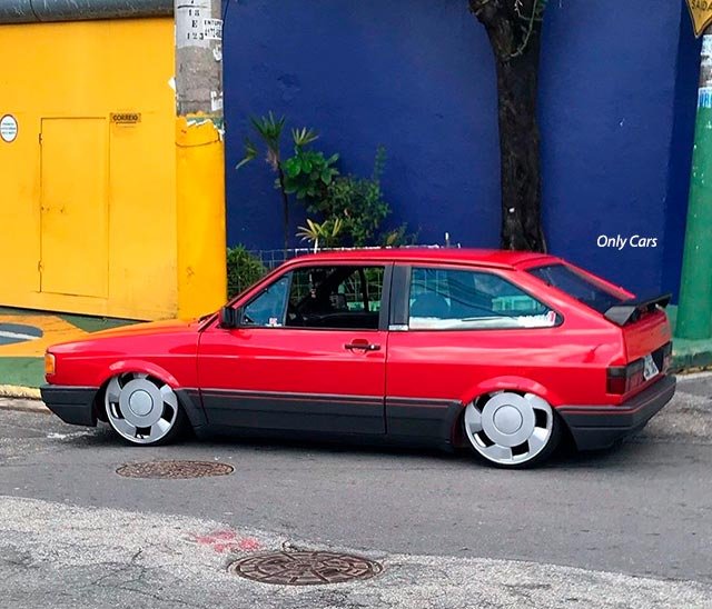 VW GOL GTS VERMELHO REBAIXADO PARA STATUS ❤. 