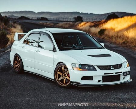 Mitsubishi Lancer Evolution Rebaixado Branco - Only Cars