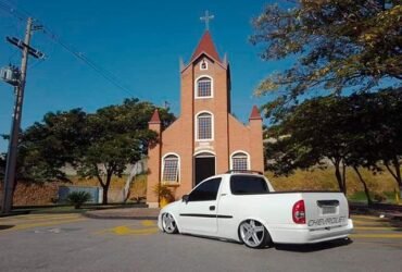 Chevrolet Corsa Pick-up Rebaixada Branca