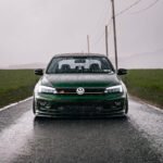 VW Jetta rebaixado verde
