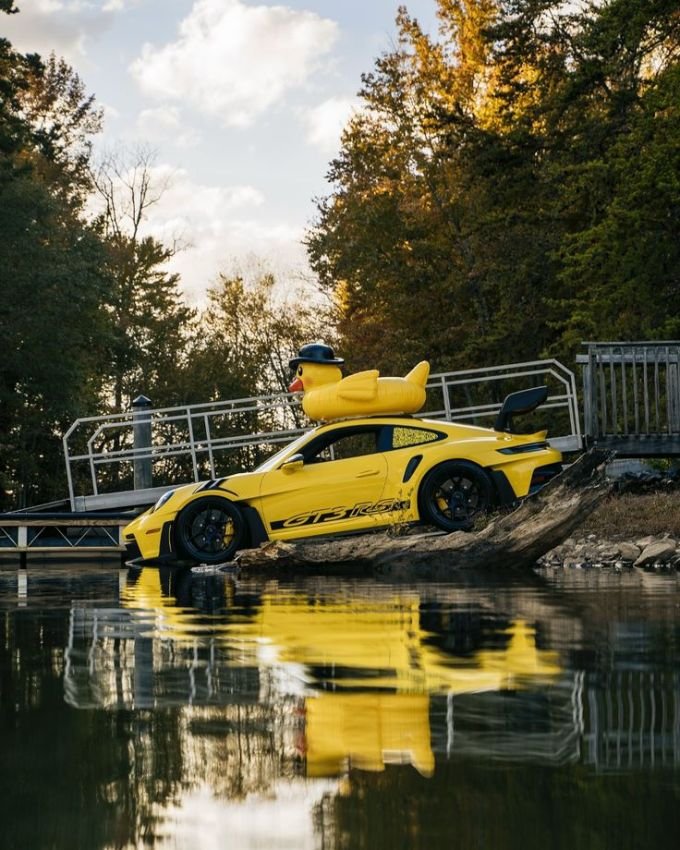 porsche-gt3-rs-rebaixado-amarelo