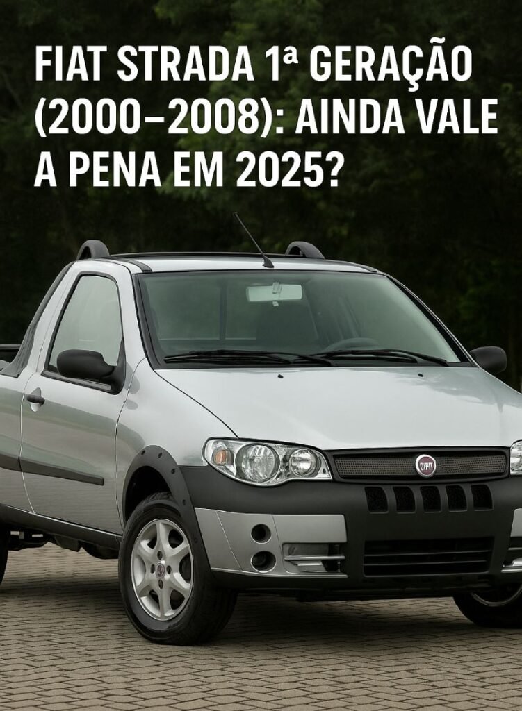 Fiat Strada 1ª geração (2000–2008): ainda vale a pena comprar? - Only Cars
