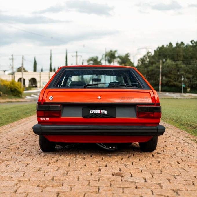 Traseira do VW Gol GT 1986
