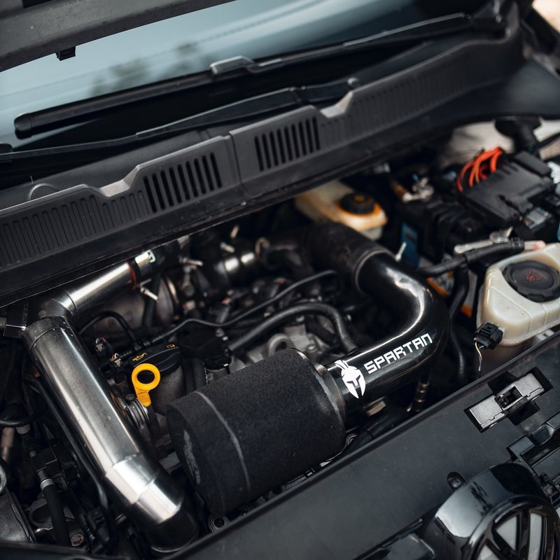 Motor do VW Up com preparação Stage 4 e kit Spartan