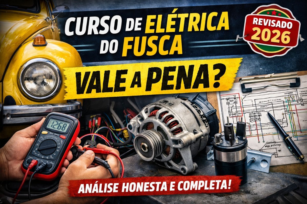 Curso de Elétrica do Fusca Online Vale a Pena?