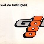 Manual do Proprietário do VW Gol 1000 capa com logotipo “Gol 1000”