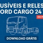 Esquema de fusíveis e relés Ford Cargo 24 V (PDF)