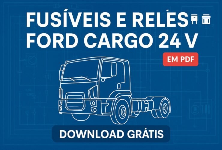 Esquema de fusíveis e relés Ford Cargo 24 V (PDF)