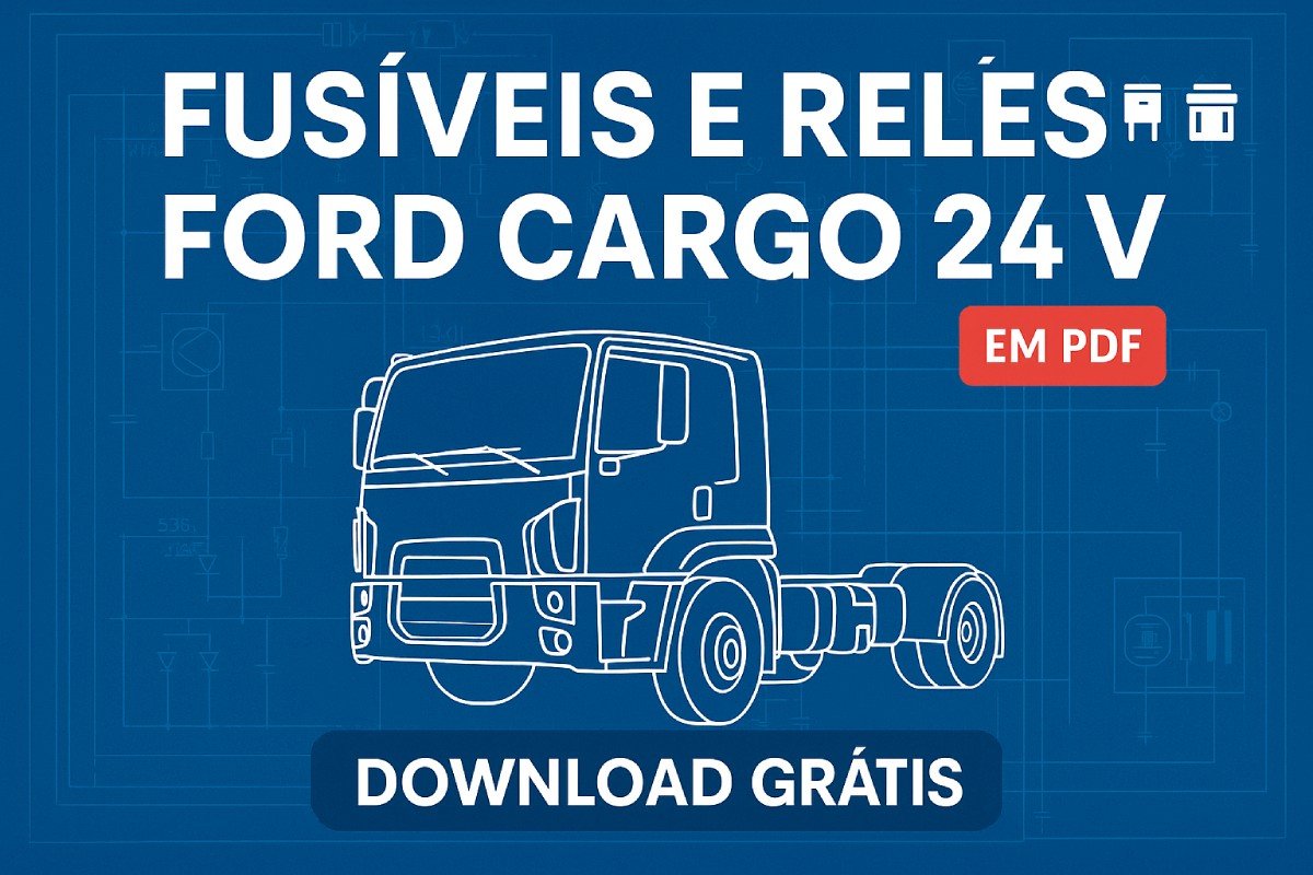 Esquema de fusíveis e relés Ford Cargo 24 V (PDF)
