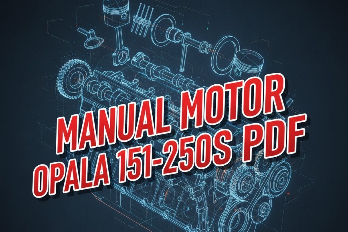 Manual do Motor Opala 151 e 250S com pistões em linha e engrenagem