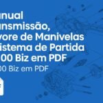 Capa do manual de transmissão, árvore de manivelas e sistema de partida da C-100 Biz em PDF