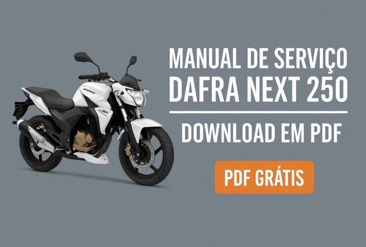 Manual de serviço Dafra Next 250 em PDF para download