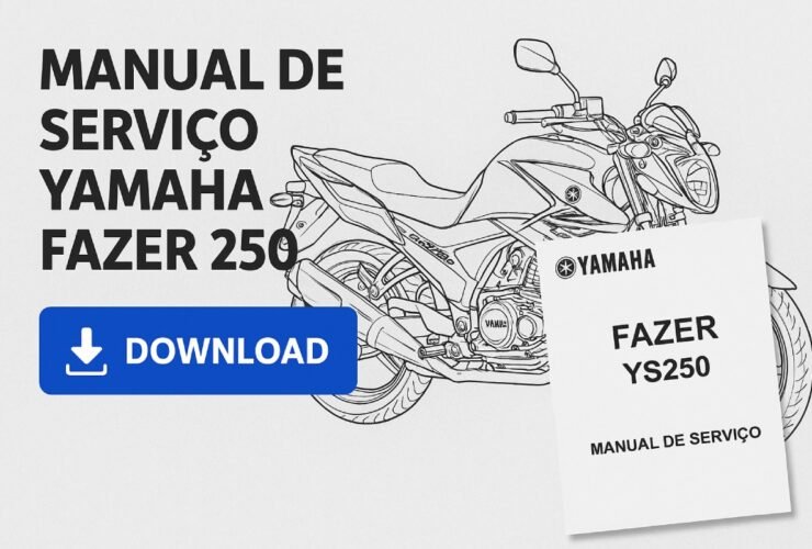 Manual de serviço Yamaha Fazer 250 em PDF para download