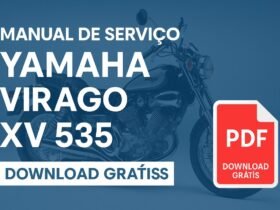 Manual de serviço Yamaha Virago XV 535 em PDF para download
