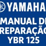 Capa do manual de serviço Yamaha YBR 125 em PDF