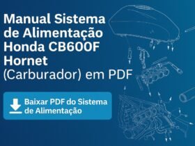 Capa do manual do sistema de alimentação da Honda CB600F Hornet carburada em PDFapa 1200x800)