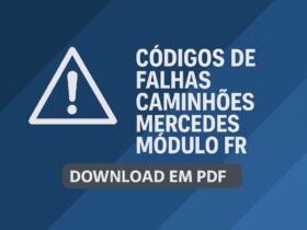 Códigos de falhas dos caminhões Mercedes módulo FR com botão de download em PDF