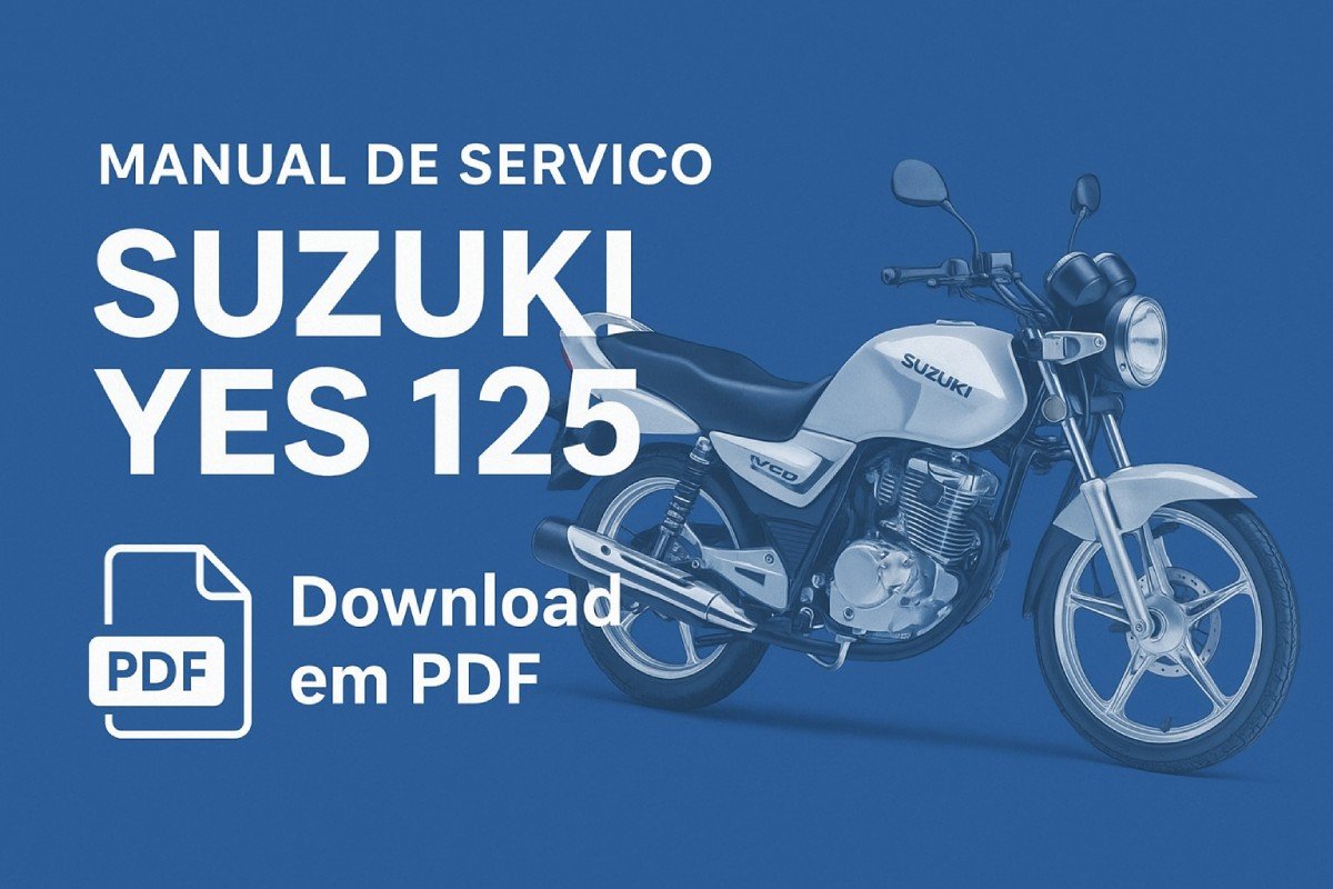 Manual de serviço da Suzuki YES 125 em PDF para download