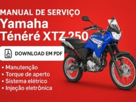 Manual de serviço da Yamaha Ténéré XTZ 250 em PDF para download