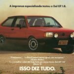 Gol Quadrado GT de frente em ilustração de capa do guia definitivo do clássico