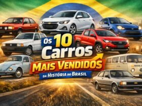 Os 10 carros mais vendidos da história do Brasil, com Gol, Uno, Fusca, Onix e Strada