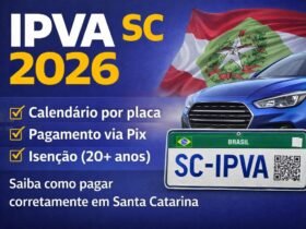 IPVA SC 2026: calendário por placa e como pagar a DARE com segurança
