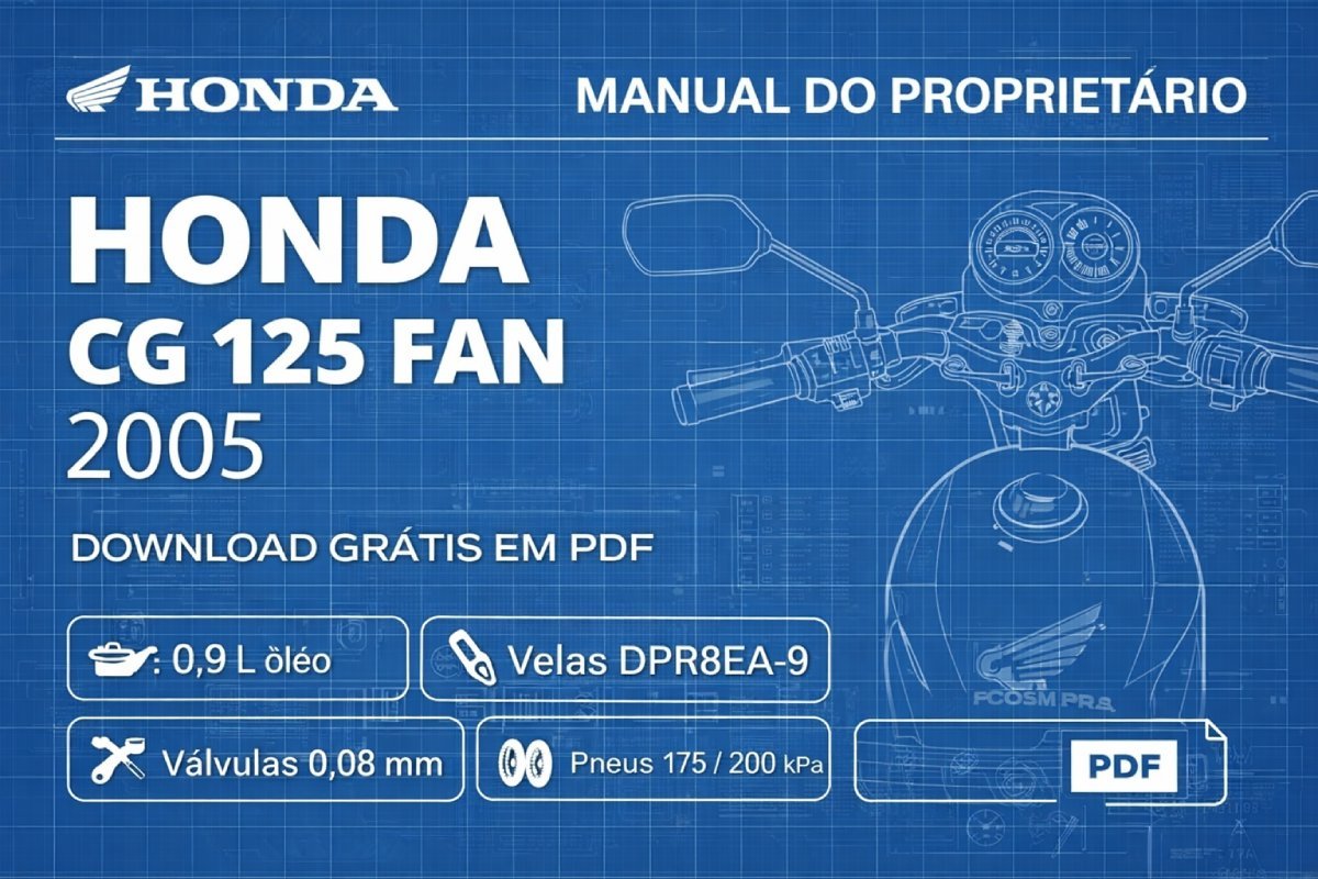 Download Manual Proprietário Honda CG 125 fan