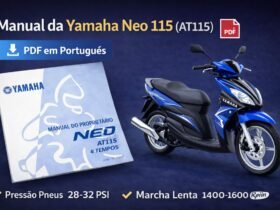 Manual do proprietário Yamaha Neo 115 AT115 em PDF (capa)