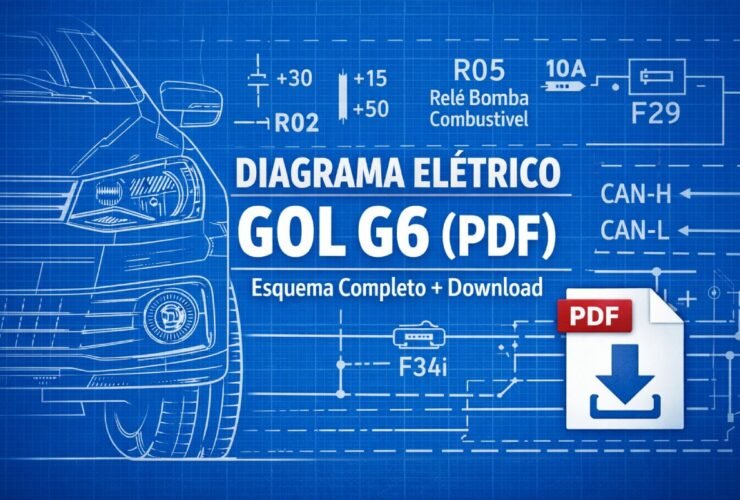 Diagrama Elétrico Gol G6 (PDF) – Esquema Completo + Download