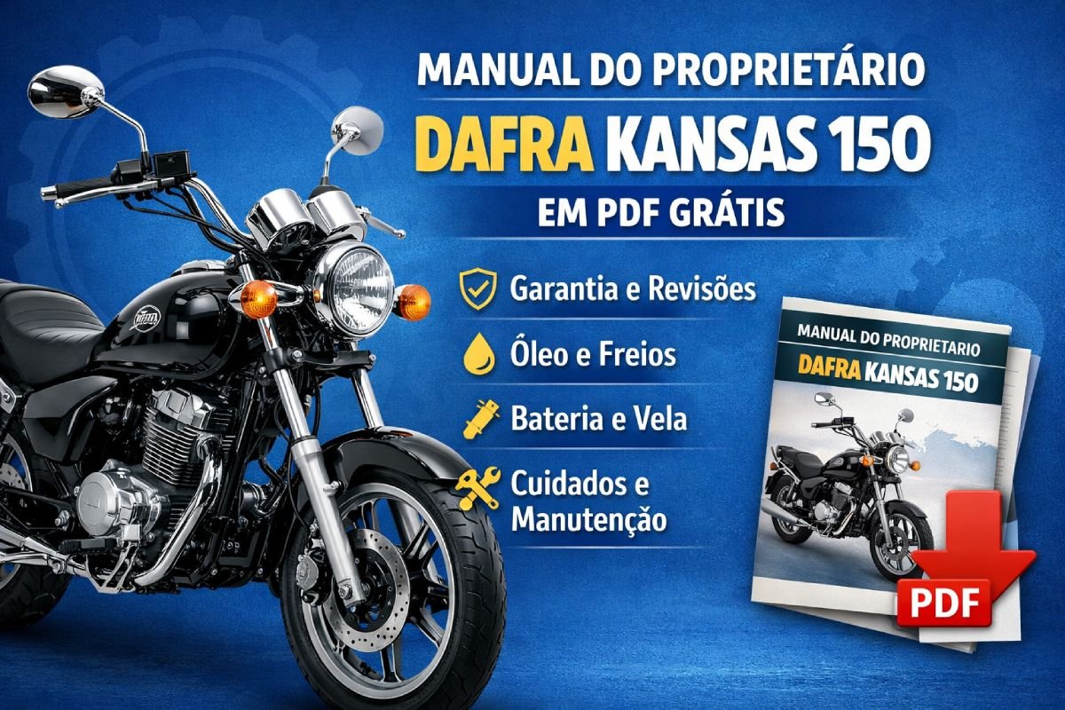 Manual do Proprietário Dafra Kansas 150 em PDF Grátis