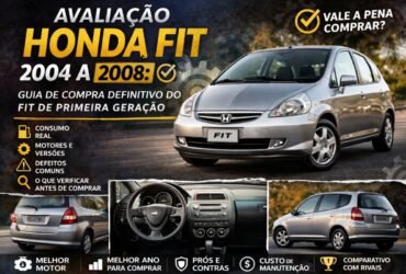 Avaliação Honda Fit 2004 a 2008: vale a pena comprar?