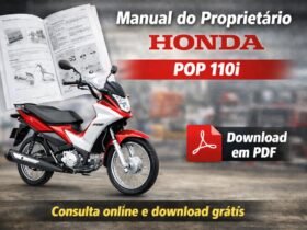 Manual do proprietário Honda POP 110i em PDF para download