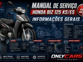 Manual de serviço Honda Biz 125 KS ES informações gerais em PDF