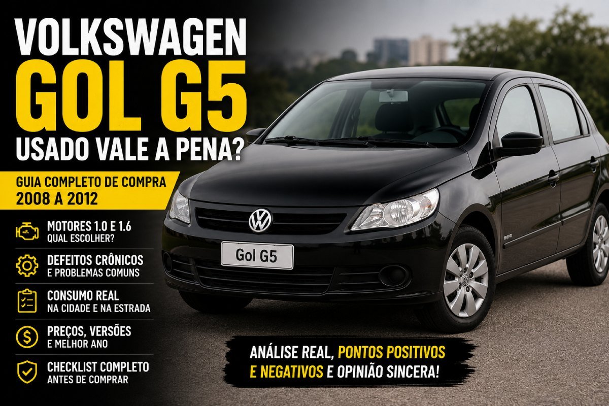 Volkswagen Gol G5 usado em guia de compra do OnlyCars
