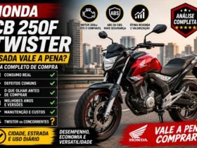Honda CB 250F Twister usada vale a pena como moto 250 para cidade e estrada