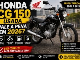 Honda CG 150 usada vale a pena em 2026 guia de compra