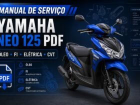 Manual de Serviço Yamaha Neo 125 PDF com óleo, injeção, elétrica, pneus e torques