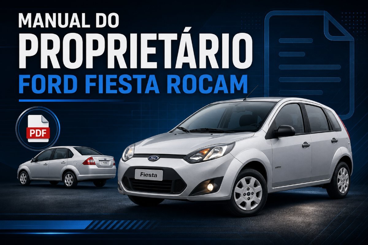 Manual do proprietário Ford Fiesta Rocam em PDF