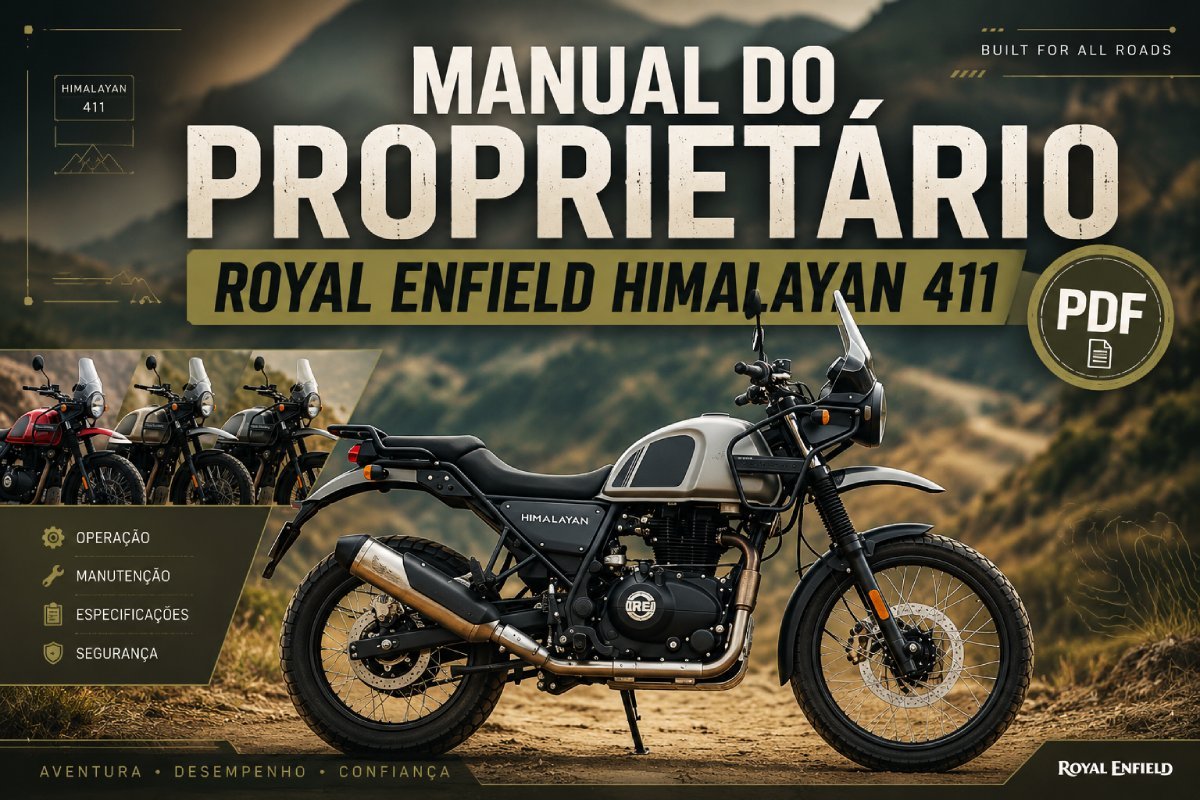 Manual do proprietário Royal Enfield Himalayan 411 em PDF