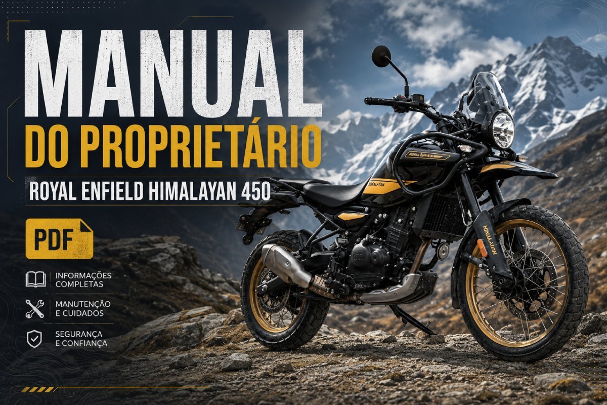Manual do proprietário Royal Enfield Himalayan 450 em PDF