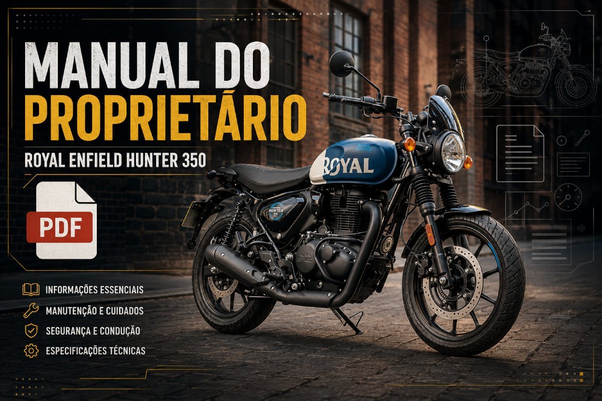 Manual do proprietário Royal Enfield Hunter 350 em PDF