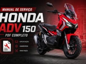 Manual de Serviço Honda ADV 150 PDF com óleo, PGM-FI, ABS, elétrica e manutenção