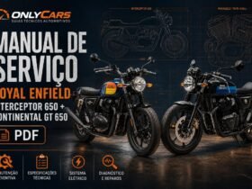 Manual de serviço Royal Enfield Interceptor 650 e Continental GT 650 em PDF