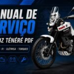 Manual de Serviço Yamaha XT660Z Ténéré PDF com óleo, injeção, elétrica, torques e manutenção