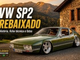 Volkswagen SP2 rebaixado verde — fotos do projeto e história do esportivo brasileiro