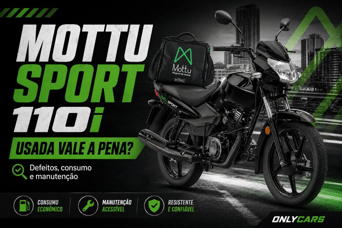 Mottu Sport 110i usada vale a pena em 2026
