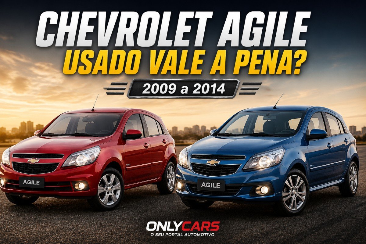 Chevrolet Agile usado 2009 a 2014 vale a pena