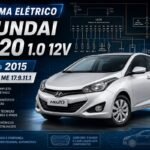 Esquema elétrico Hyundai HB20 1.0 12V 2012 a 2015 com ECU Bosch ME 17.9.11.1 em PDF
